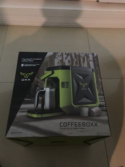 Coffee box (single serve coffee maker)