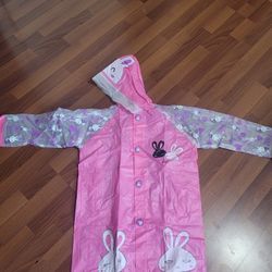 raincoat, raincoat for 5-8 year old girl