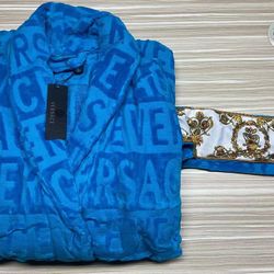 Blue Versace Bathrobe