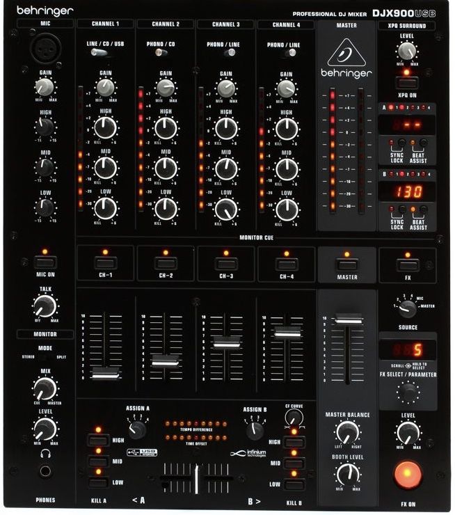 Behringer Pro Mixer DJ 900 USB