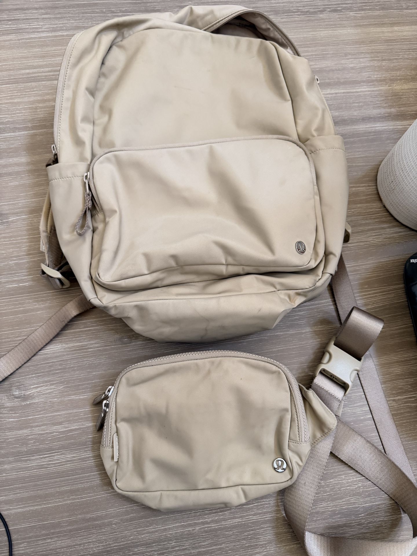 Lululemon Backpack And Fanny Pack Set