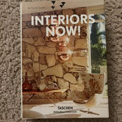 Taschen Interiors Now Book