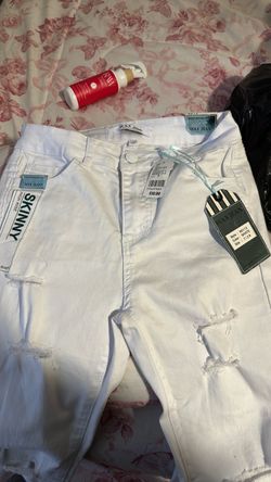 Wax Jean High Rise Skinny Jeans White Size 7/28