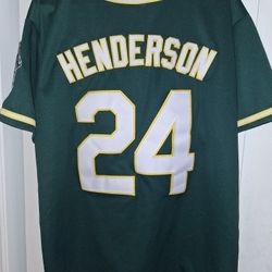 New Rickey Henderson Jersey 