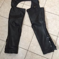 Leather chaps  33” Inseam