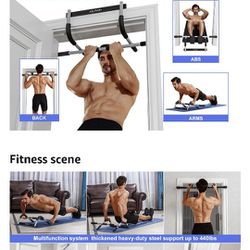 Pull Up Bar With Accessories 
