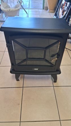 Heater flame effect