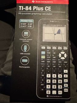 Brand new in box Texas Instruments  TI-84 Plus CE graphing calculator