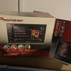 Avh-270bt Pioneer Double Din
