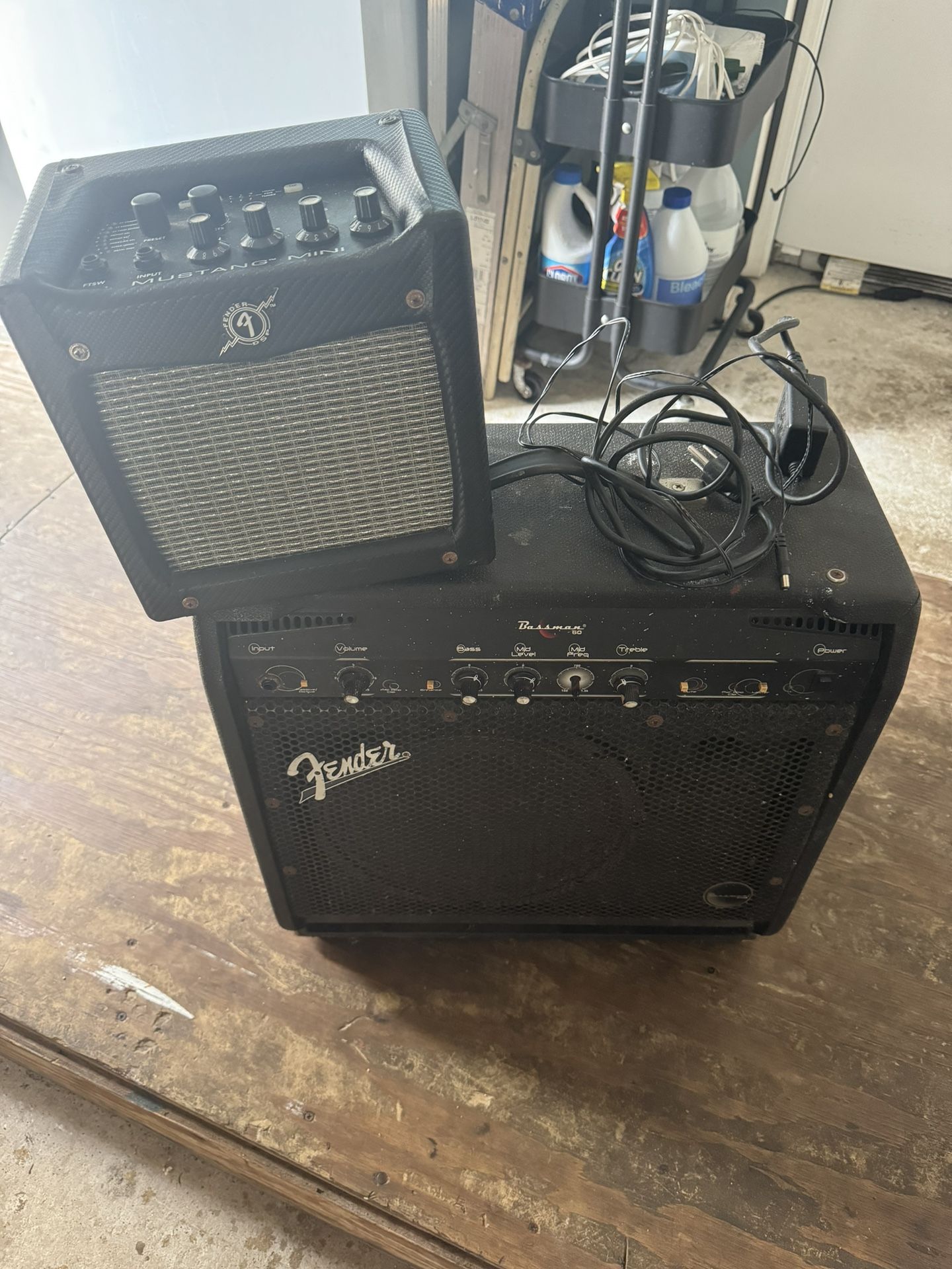 Mustang Mini And Bassman Amp