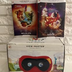 View-Master Virtual Reality Starter Pack New in box Two games are included