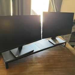 Dual Monitor Setup With Stand 