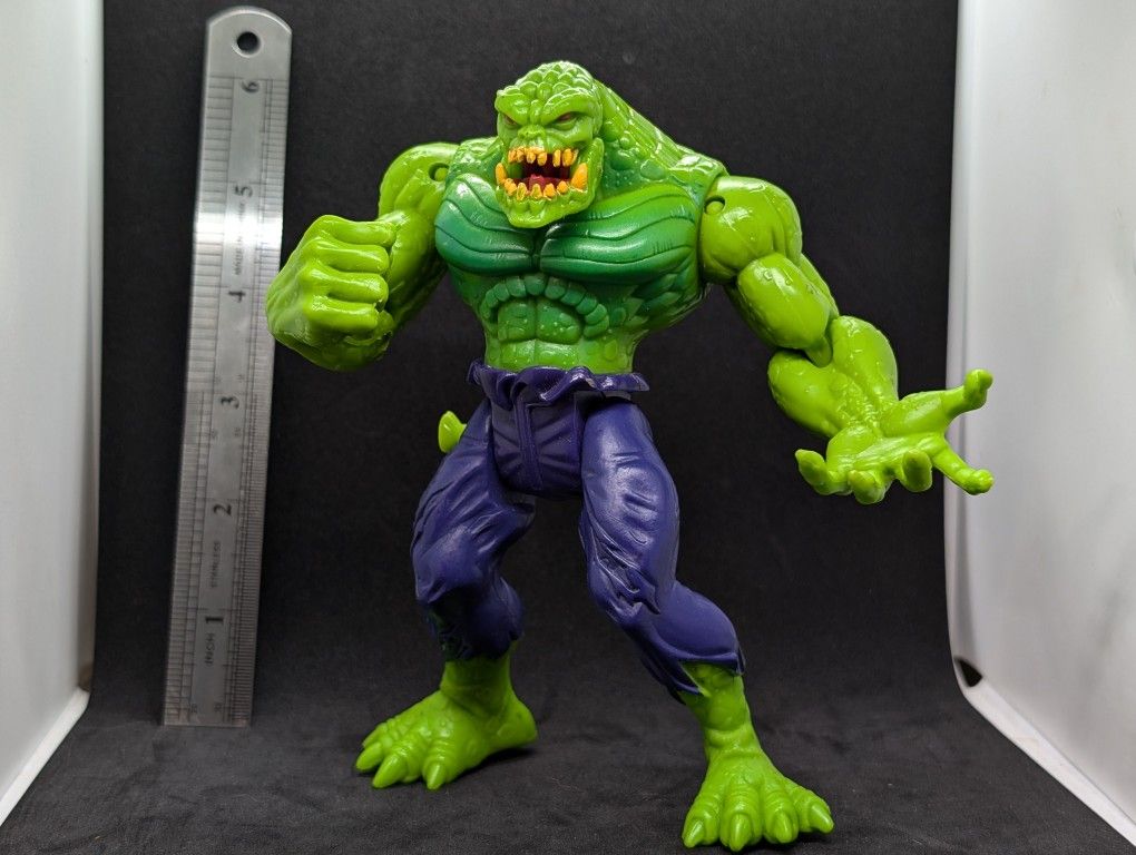 Batman Knight Force Ninja Killer Croc Action Figure [Kenner, 1998] INCOMPLETE