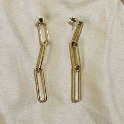 Gold Dangle Earrings 