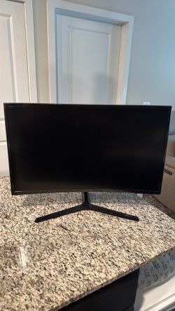 27” 2025 Samsung Curved Monitor