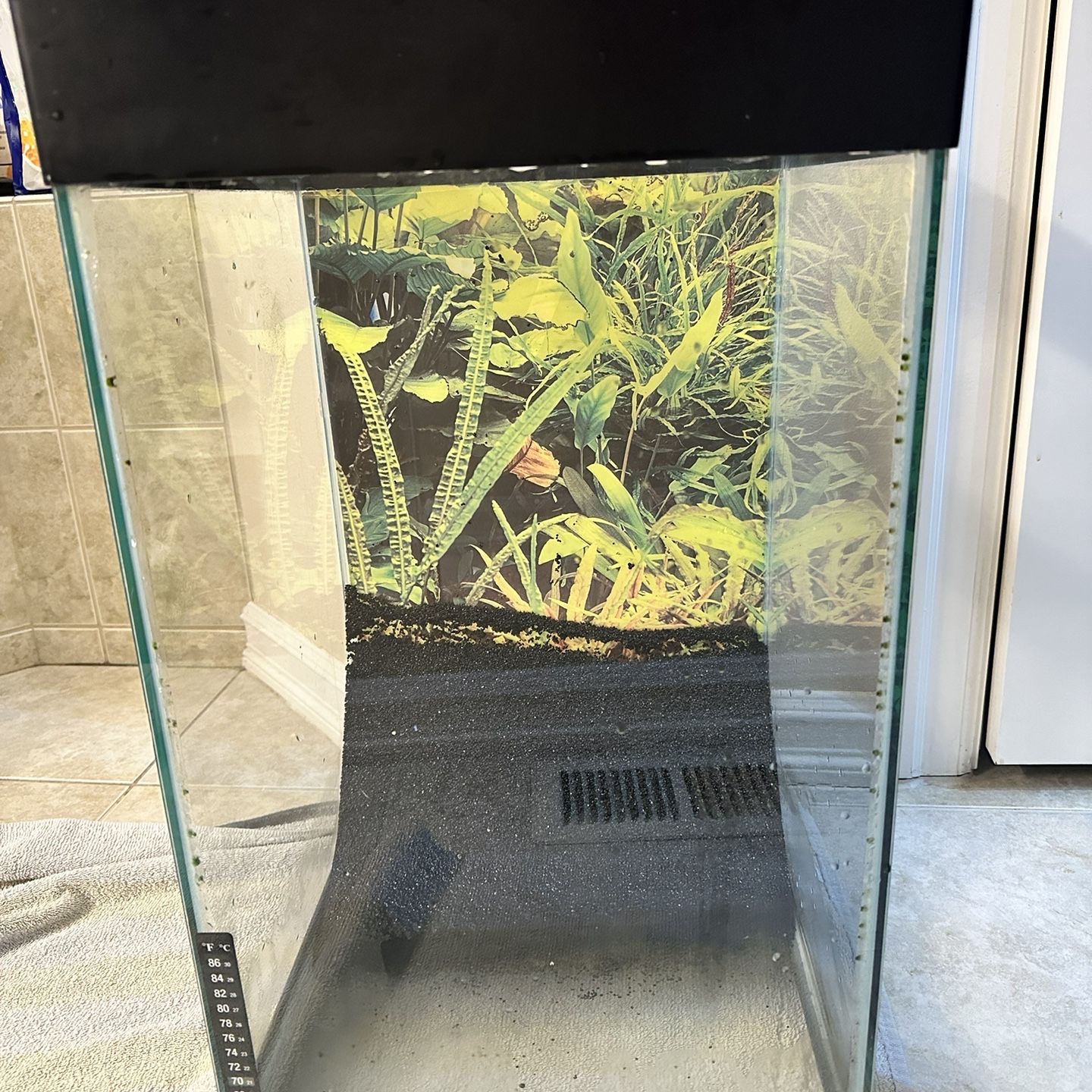 15 Gallon Column Fish Tank 