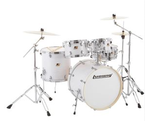 Ludwig BackBeat Elite 5-Piece Complete Drum Set