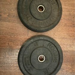 Rogue Fitness 25lb Hi Temp Bumper Plates (pair) 