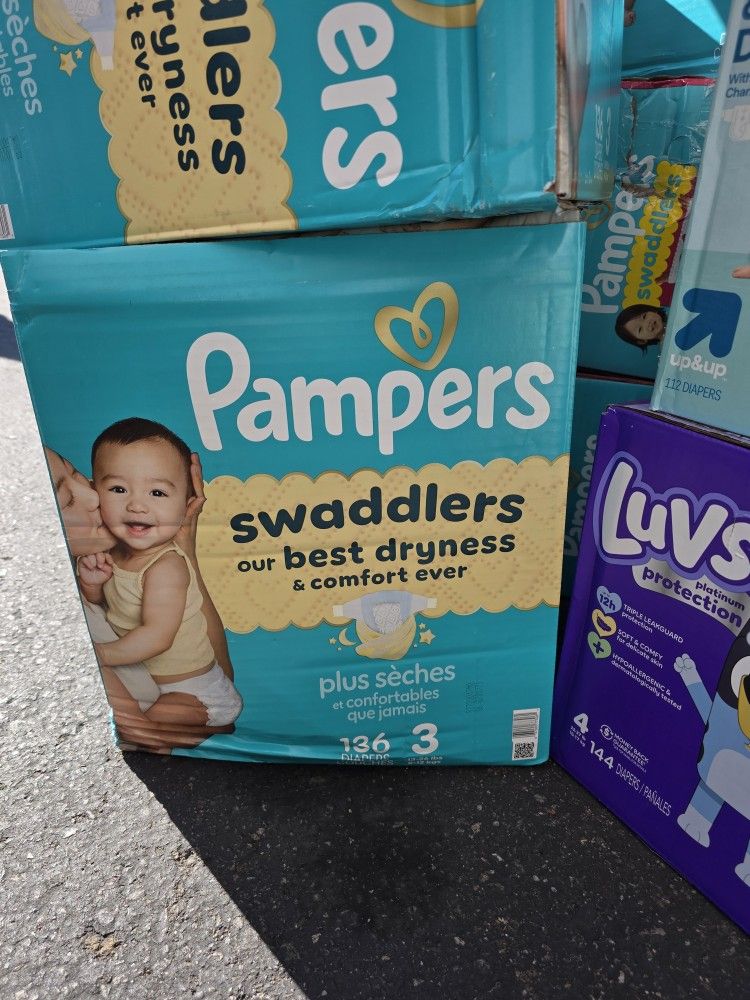 Pampers Swaddlers  our  Best Dryness Size 3 