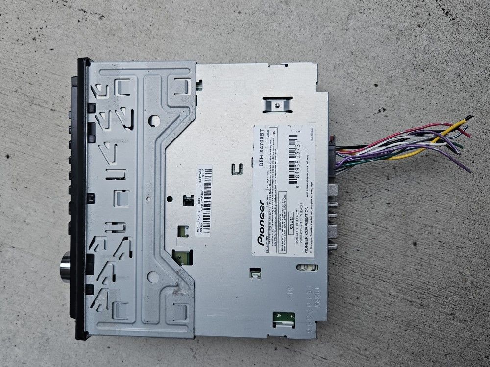 Pioneer Car Audio Stereo DEHX4700BT Remote for Sale in San Diego, CA