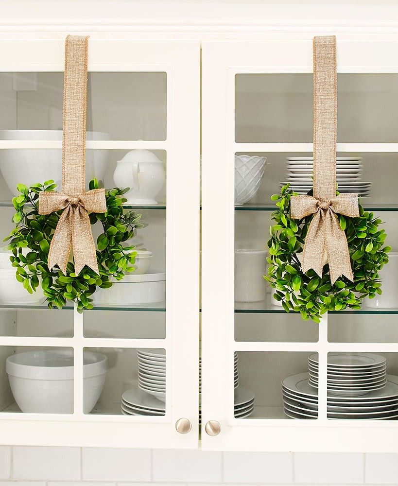 Burlap Wreath Set