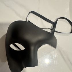 Black Phantom Of The Opera Mask (3)