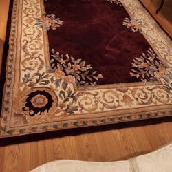 Rug And Marble Table