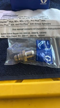 Paint Sprayer GRACO Inlet/Outlet Valve