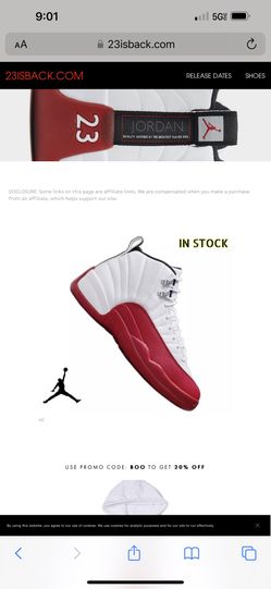 air jordan retro 12’s “cherry’s”