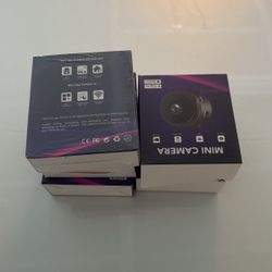 Mini home security cameras