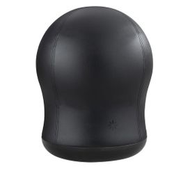 Safco Zenergy Swivel Ball Chair, Anti-Burst, Vinyl Exercise Ball Chair for Home, Office & Classroom, Ideal for K-12, Supports Active Seating, Black Vi