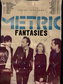 Signed Metric Poster