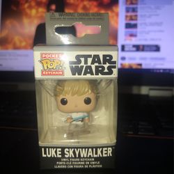 Star Wars Luke skywalker Funko Pop keychain