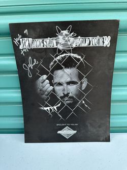 Signed The Jim Rome Show World Tour ‘98 Poster Paper