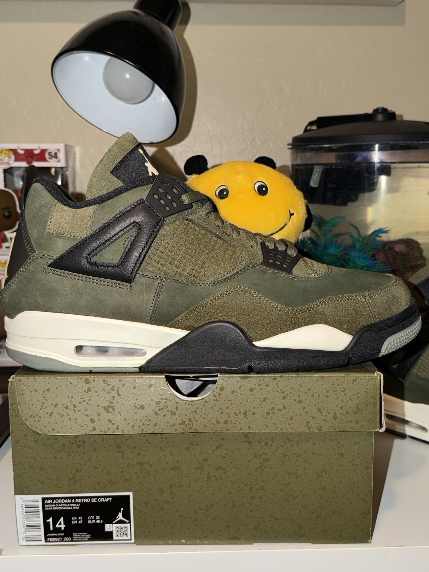 Nike Air Jordan 4 Retro Craft Undefeated 14 13