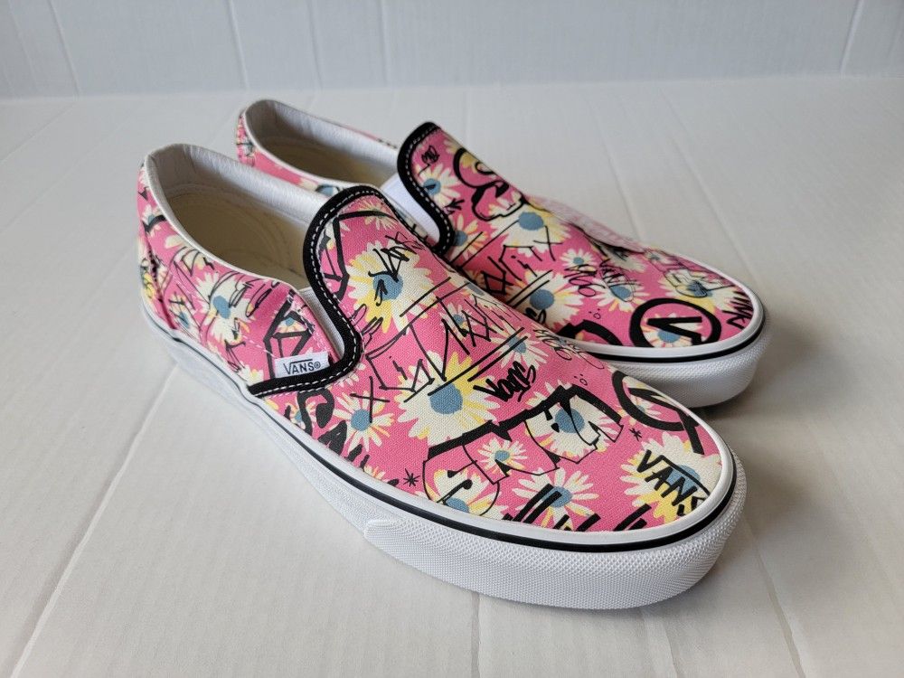 Vans Slip Ons Vans Shoes Floral For Men Vans Classic Slip On