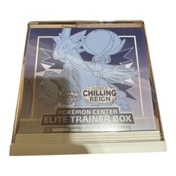 Pokemon Center Exclusive Elite Trainer Box ETB Error Chilling Reign New Sealed