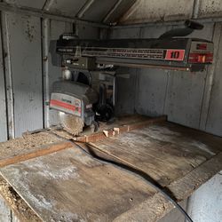 Craftsman Radial Arm Saw 