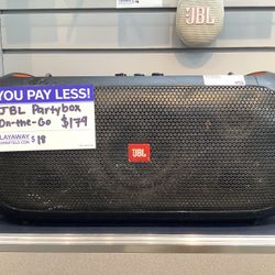 JBL Partybox On-The-Go Bluetooth Speaker | VERY Used Condition