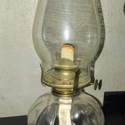 Vintage 16" Lamplight Farms Oil Lamp