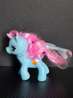 Pony Gi-Go Wonder Blue Unicorn Pink Hair Bumble Bee