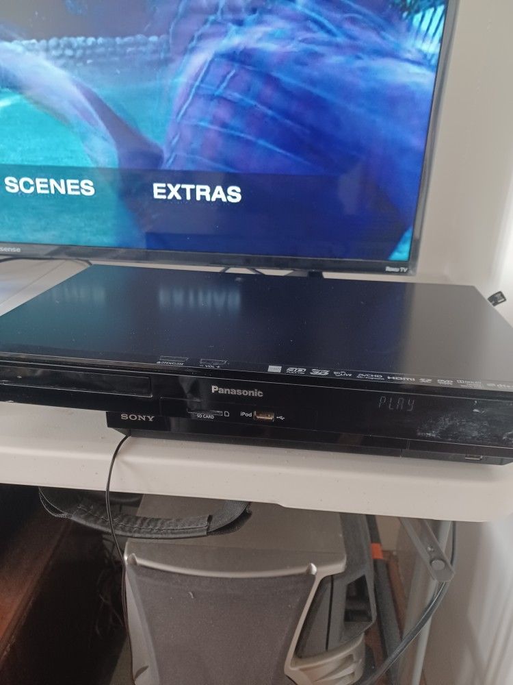 Panasonic Blue Ray Disc Player (Model SA-BTT195) With One Power Cord No Remote