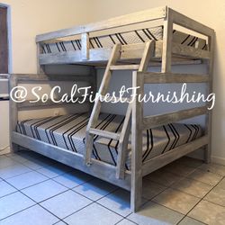 Twin Full Bunk Bed And Mattresses 