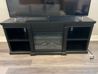TV Stand w/ Electric Fireplace
