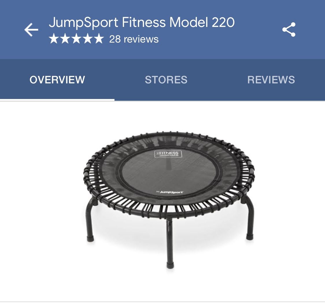 JumpSport Fitness Trampoline
