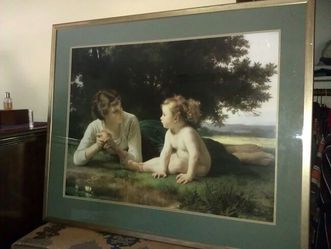 William Bouguereau Temptation Framed Art