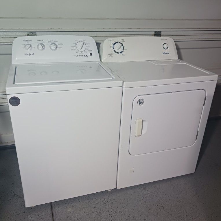 Whirlpool Washer And Amana By Whirlpool Corporation Gas Dryer Great Working Condition