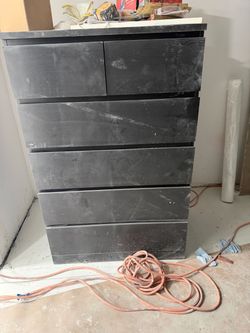 Black Chest Drawer