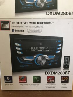 Dual cd receiver with Bluetooth