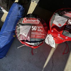 Coleman 50° Sleeping Bags (Qty: 2)